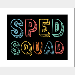Sped Squad Posters and Art